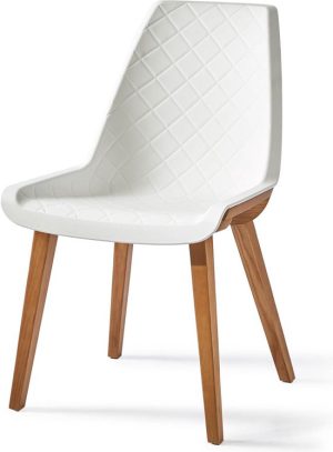 Amsterdam City Dining Chair White