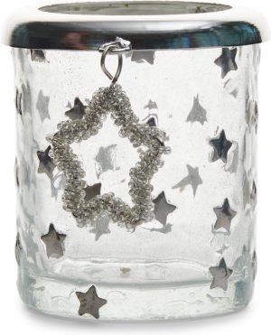 Beaded Star Votive S