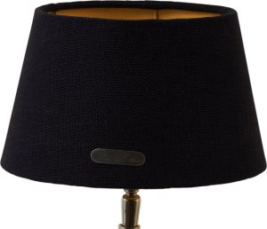 Chic Lampshade bl/gld 15x20