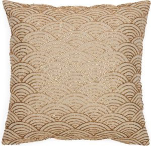 Enchanting Beaded Pillow Cover