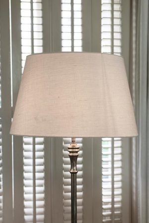 Linen Lampshade white 42x55