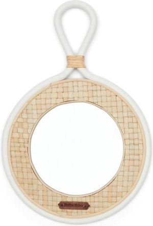Natural Weave Mirror