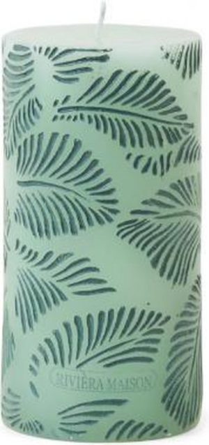 Palm Leaves Candle 7 x 14