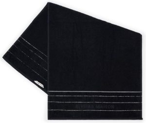 RM Elegant Towel black 100x50