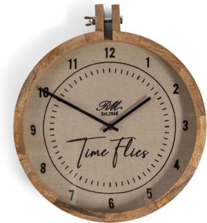 RM Time Flies Wall Clock