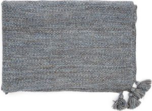 Rhythm Knitted Throw 180x130 blue