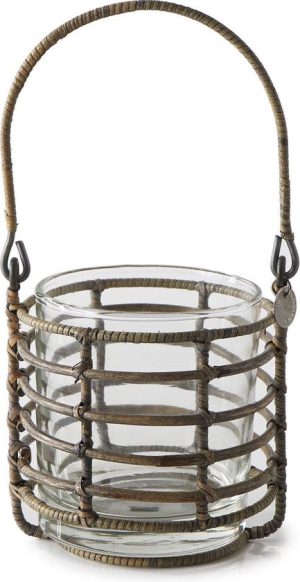 Riviera Maison Rustic Rattan Saint-Briac Votive- Votives