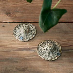 Riviera Maison - Rustic Rattan Summer Deco Hat - Hoedje