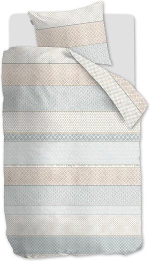 Riviera Maison Soft Tiles Dekbedovertrek - Lits-jumeaux - 260x200/220 cm - Soft Pink