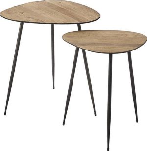 Riviera Maison Twiggy End Table S/2 - Bijzettafels