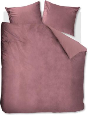 Rivièra Maison Estate Dekbedovertrek - Eenpersoons - 140x200/220 cm - Roze