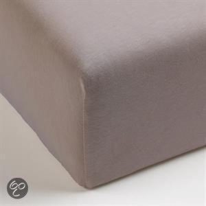 Rivièra Maison Lycra hoeslaken - Grey - 2-persoons (140/160x200/220 cm)