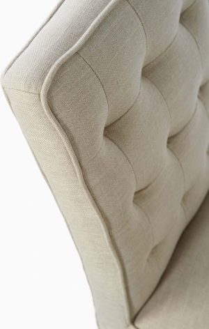 Rivièra Maison Madison Dining Chair - Eetkamerstoel - Flax - Linnen