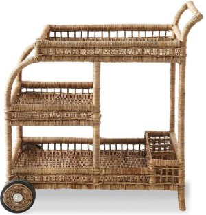 Rivièra Maison RR High Tea - Trolley - Rattan