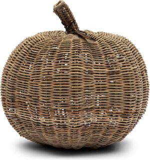 Rustic Rattan Pumpkin M