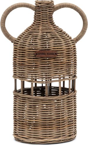 Rustic Rattan Water Bottle S