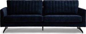 The Camille Sofa 3S Vel EsBlue