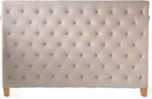 Union Square Headboard Dbl lin Flax